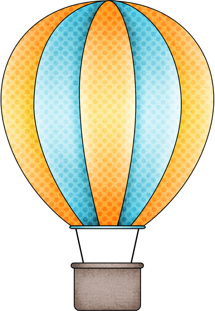 B *✿* Hot Air Balloon Clipart, Baby Kit, Views Album - Hot Air Balloon Clipart - Png Download (708x1024), Png Download
