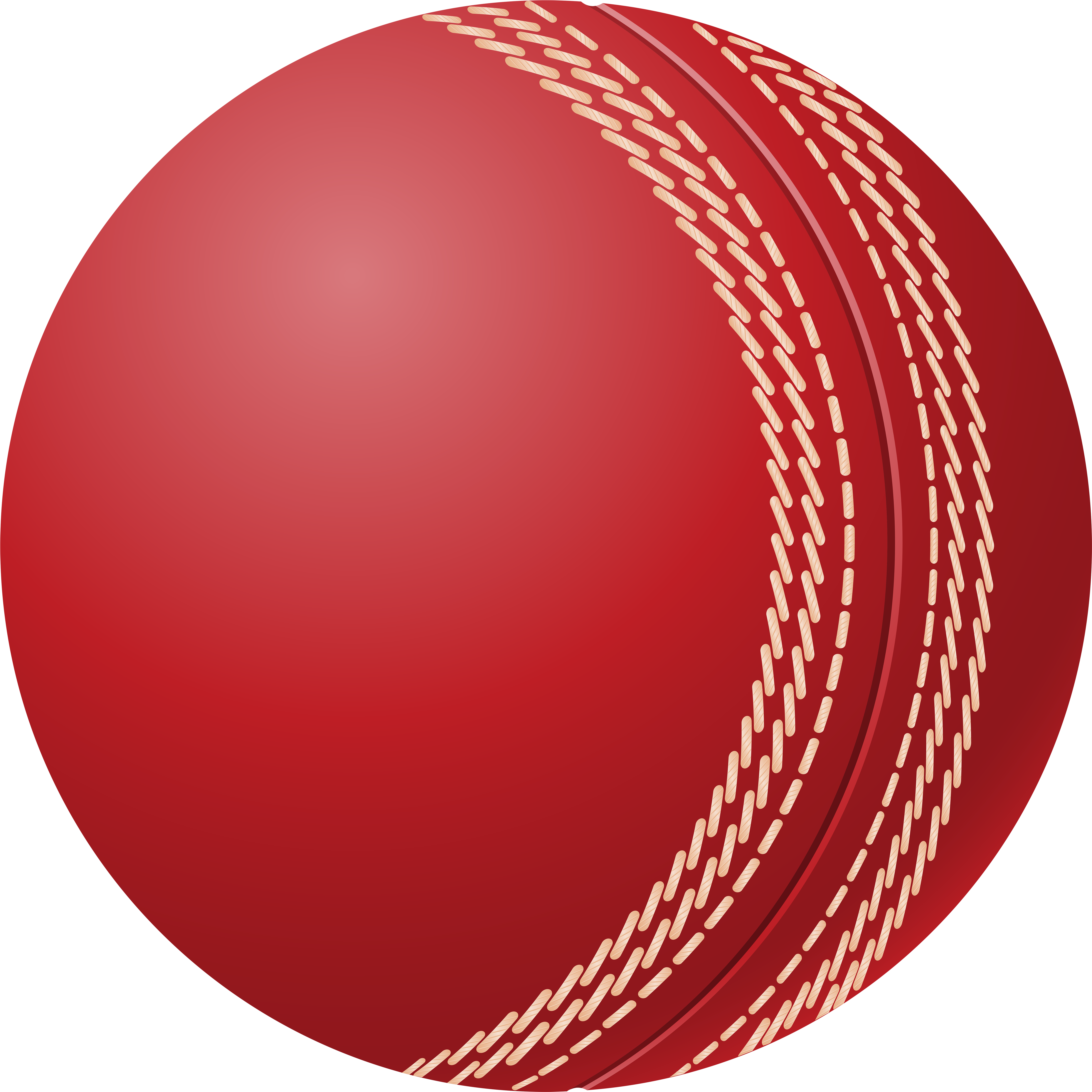 Tennis Ball Clipart Rubber Ball - Transparent Cricket Ball Png (6000x6000), Png Download