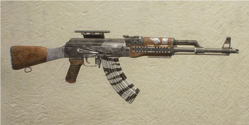 Survivor Ak-47 - Division Survivor Ak 47 Clipart (800x800), Png Download