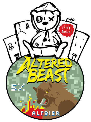 Introducing Altered Beast And Ak47 - Tiny Rebel Gin And Juice Clipart (467x526), Png Download