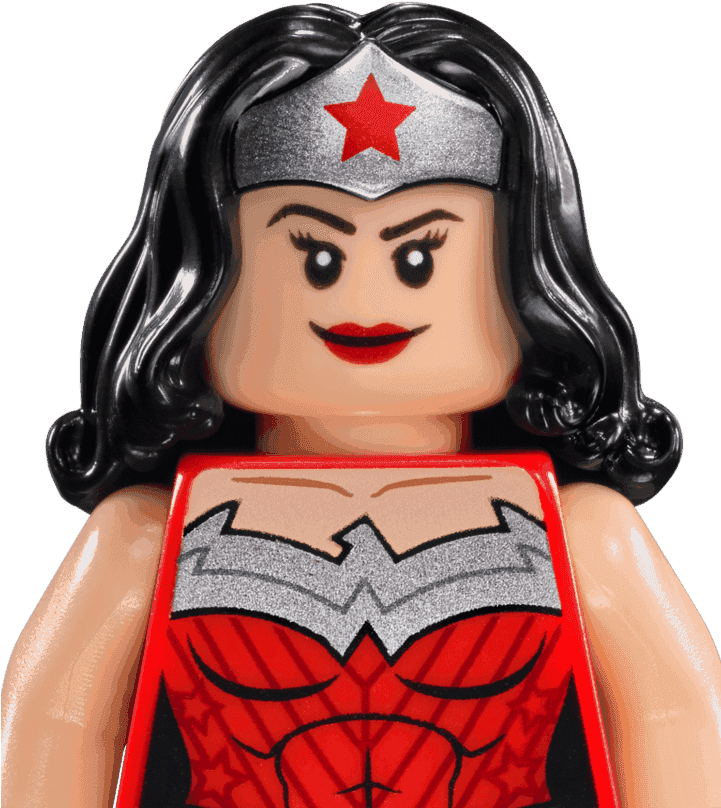 Dc Comics Super Heroes Lego - Wonder Woman Lego Justice League Clipart (720x960), Png Download