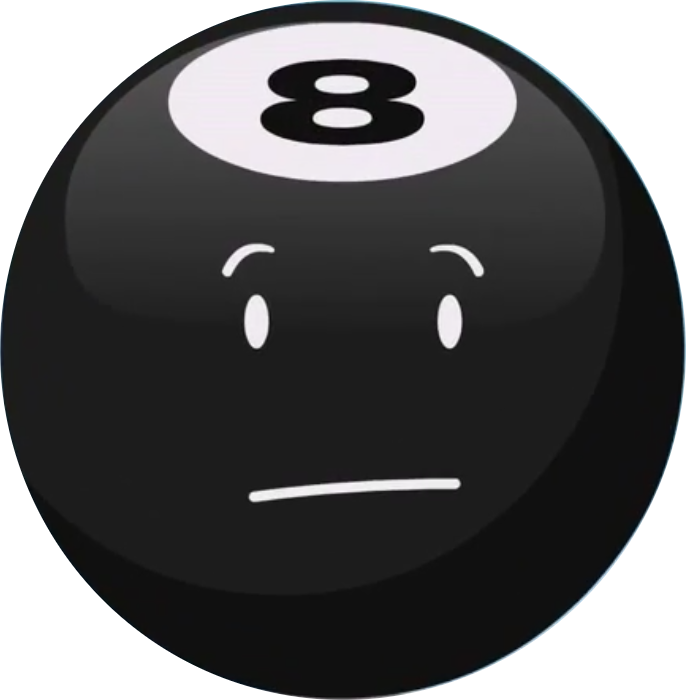 Tennis Ball Clipart Battle For Dream Island - Battle For Dream Island 8 Ball - Png Download (686x700), Png Download