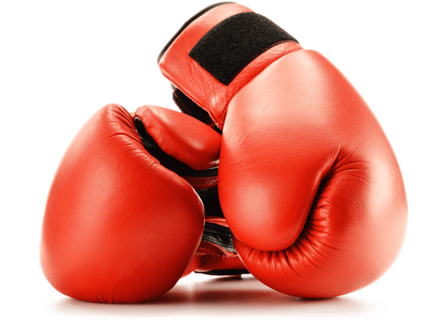 Boxing Gloves - Boxing Glove Clipart (640x524), Png Download