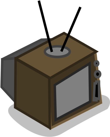File - Tv Vector - Svg - Illustration Clipart (744x1052), Png Download
