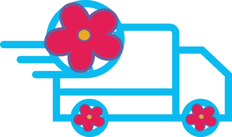 Floristería En Valencia Floristería - Manage Delivery Icon Png Clipart (750x445), Png Download