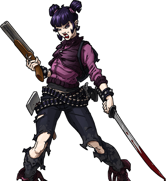 Zombicide Survivors Png Clipart (544x591), Png Download