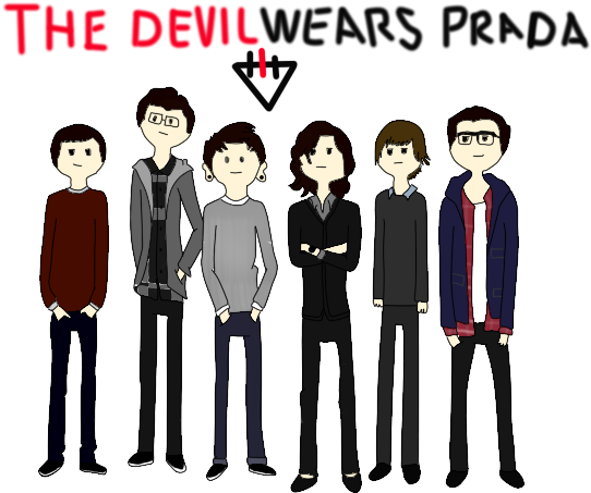 Devil Wears Prada Band Logo Clipart (640x480), Png Download