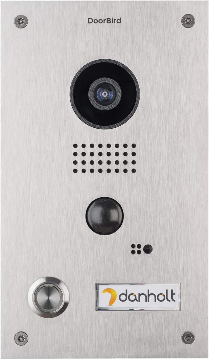 Stainless Steel Video Door Station - Doorbird D202 Clipart (1264x1264), Png Download
