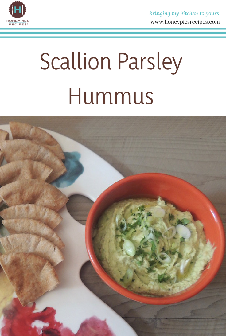 A Little Twist On A Classic Hummus Recipe With Scallions - Mashed Potato Clipart (735x1102), Png Download