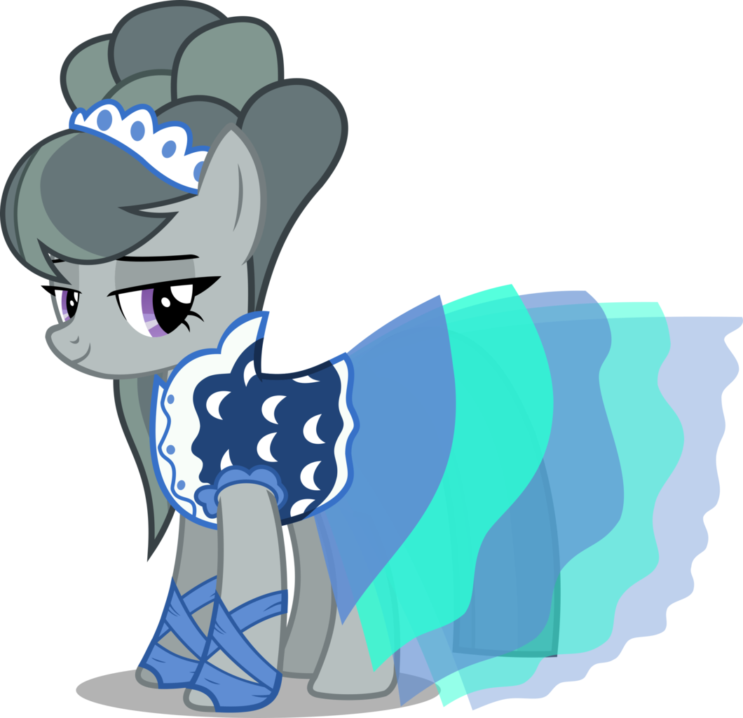 Alternate Hairstyle, Clothes, Dress, Hairband, Lidded - Mylittlepony Clipart (1060x1024), Png Download