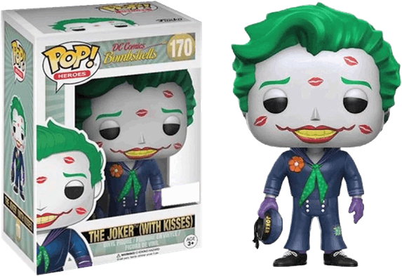 Pop Vinyls - Joker Funko Clipart (600x600), Png Download