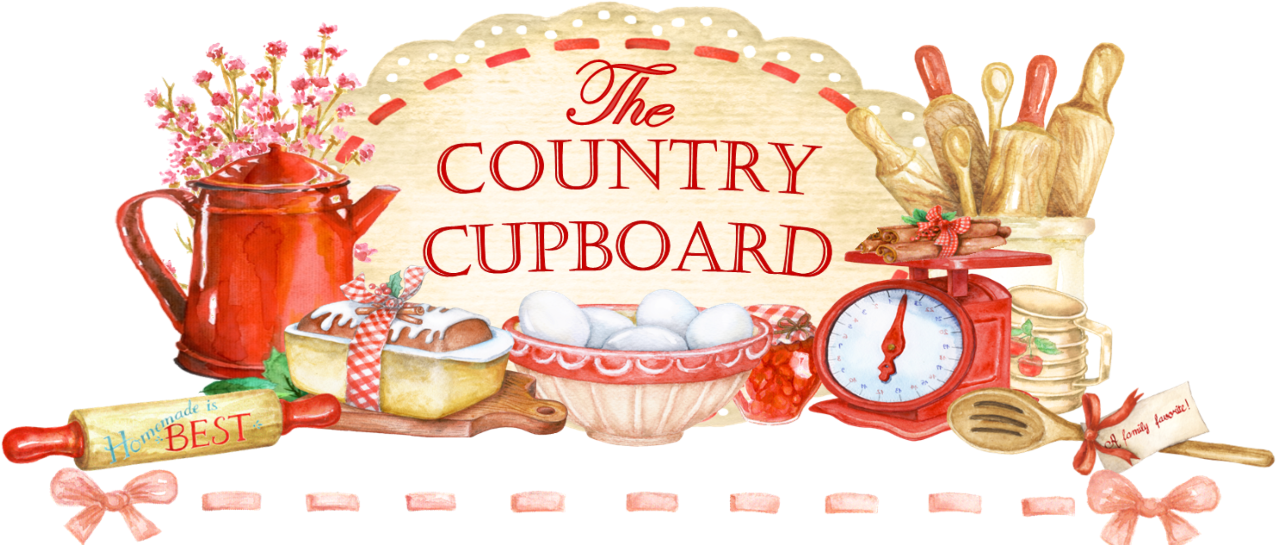 Country Cooking Kitchen - Country Cookin Clipart - Png Download (2600x1110), Png Download