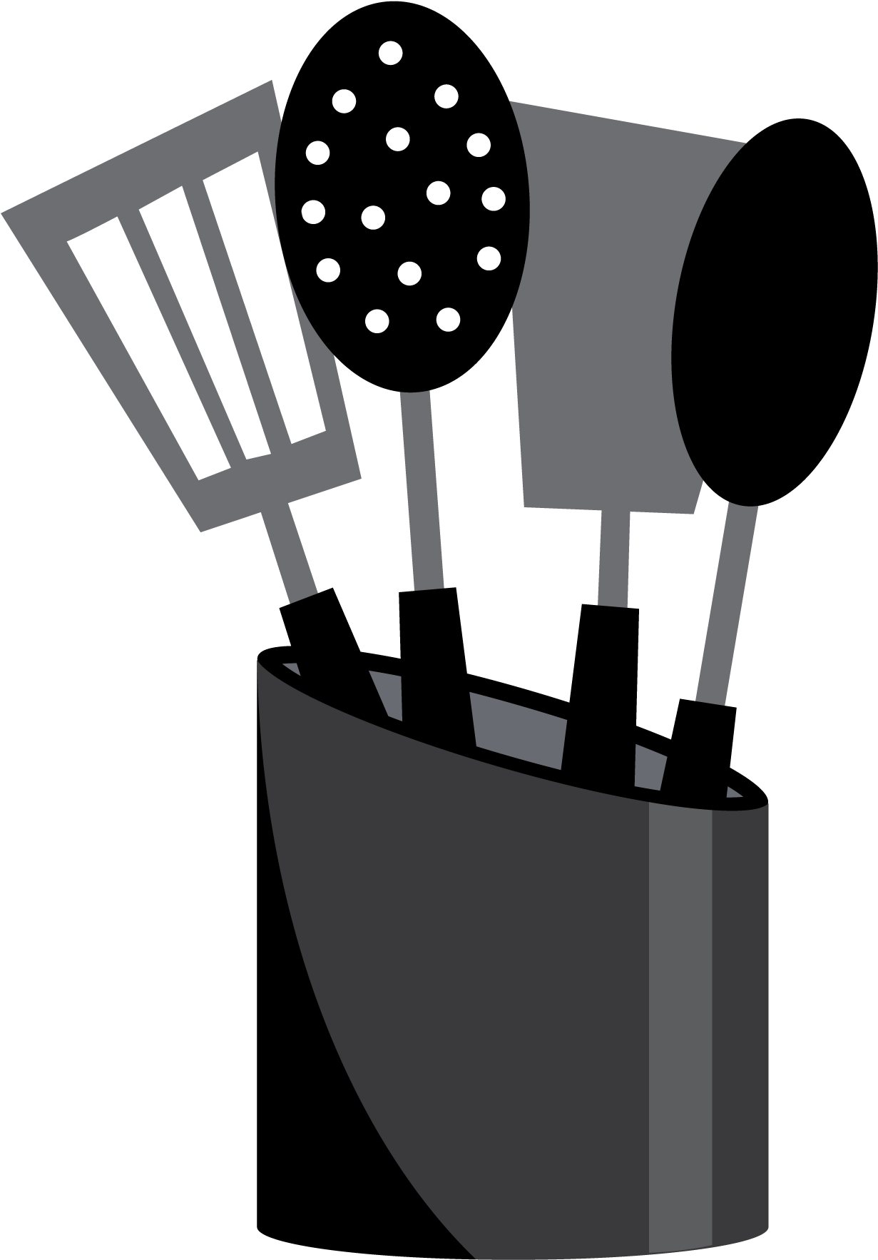 Kitchen Clipart Kitchen Design - Panela Desenho Png Transparent Png (1446x2019), Png Download