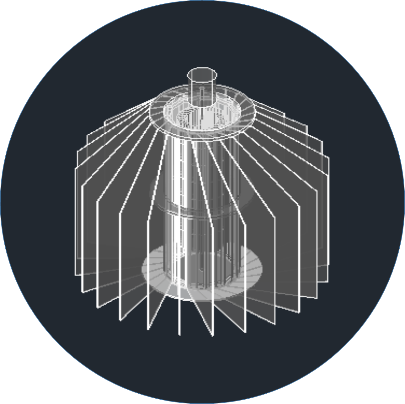 Blue Motion Energy - Hut Clipart (1291x1290), Png Download