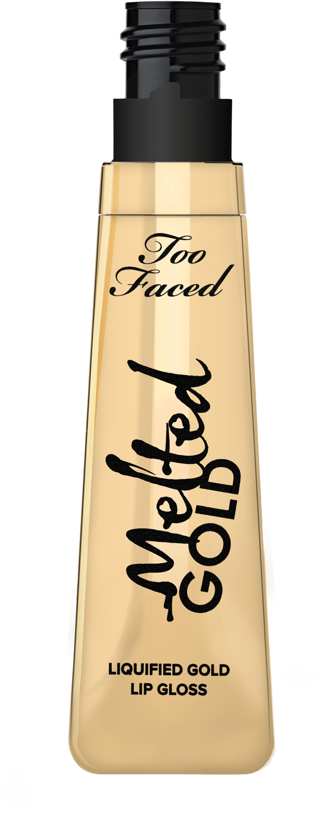 Melted Gold Liquid Lipstick - Too Faced Melted Clipart (688x1680), Png Download