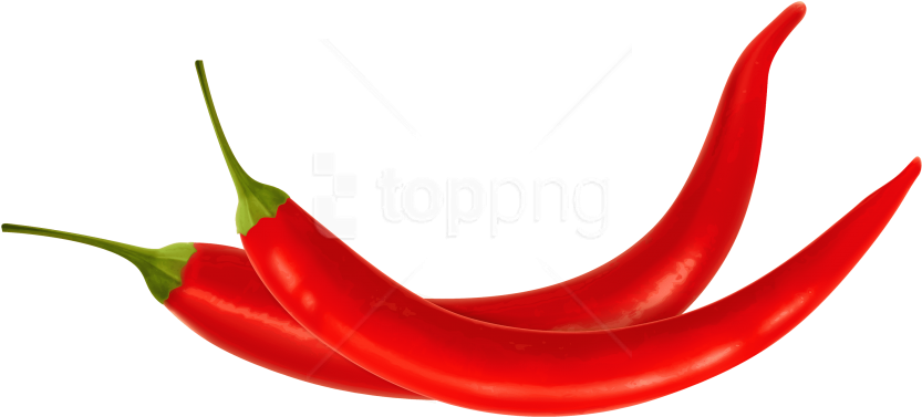 Download Red Chili Peppers Clipart Png Photo - Vector Red Chili Png Transparent Png (850x384), Png Download