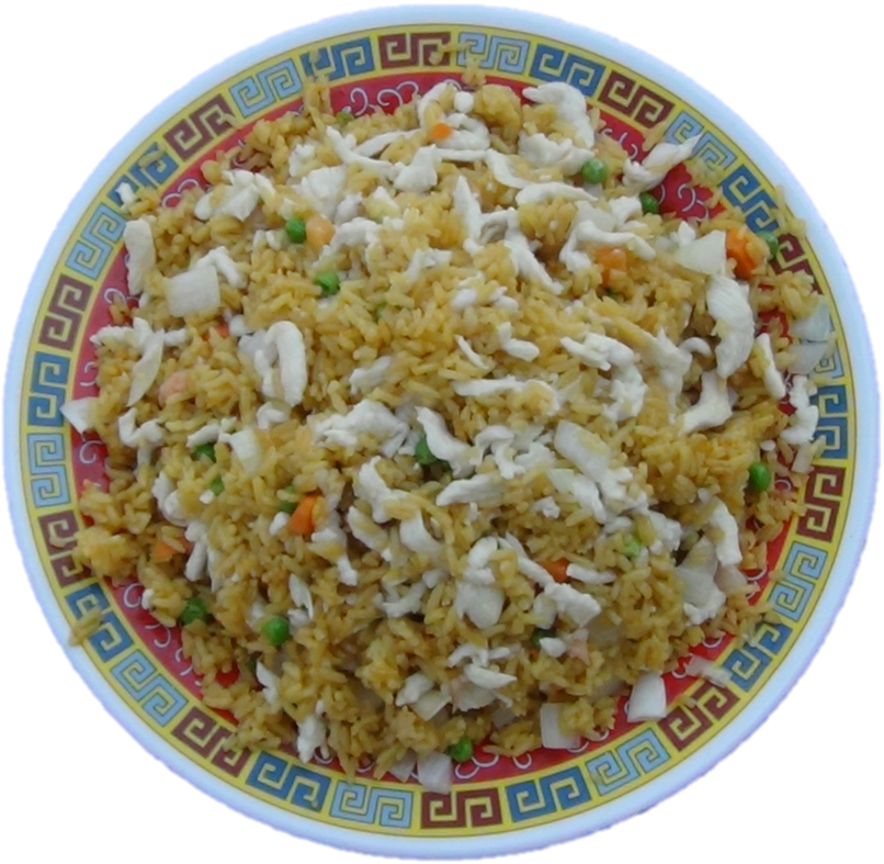 Chicken Fried Rice - Nasi Goreng Clipart (820x800), Png Download
