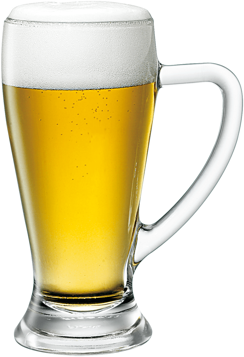 Beer Mug 23 1/2 Oz Mid Gauge Mark - Ly Uống Bia Đẹp Clipart (930x1361), Png Download