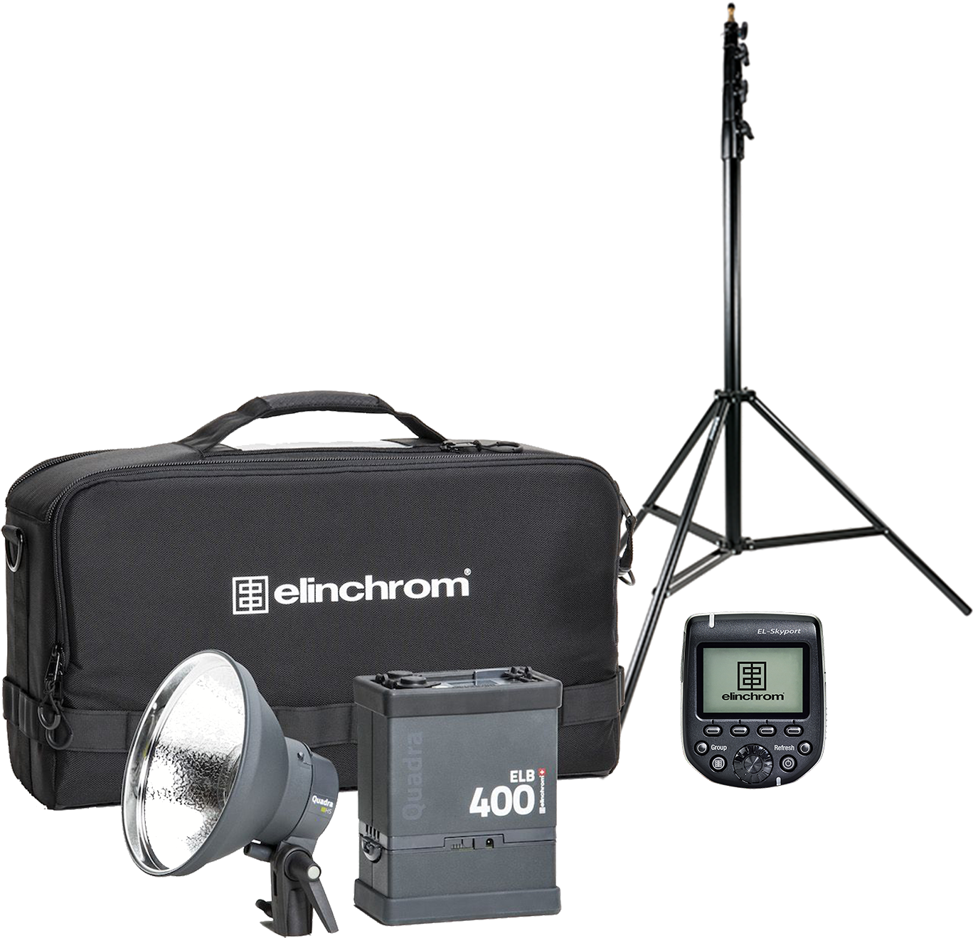 Elinchrom Elb 400 Lighting Kits - Elinchrom Elb400 Clipart (1447x1360), Png Download