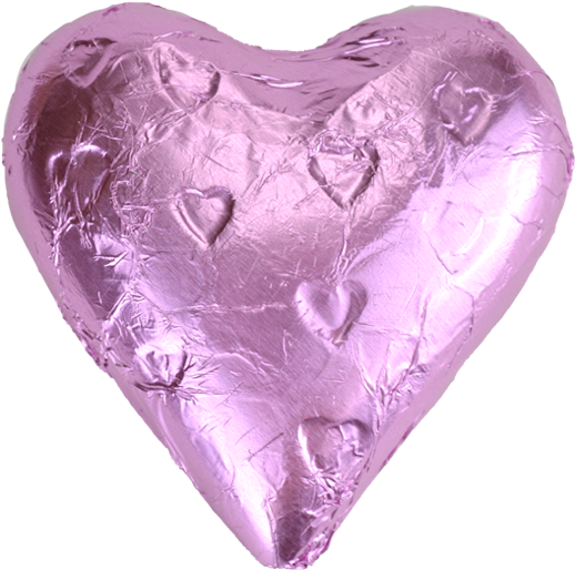Light Pink Milk Chocolate Heart - Heart Clipart (600x600), Png Download