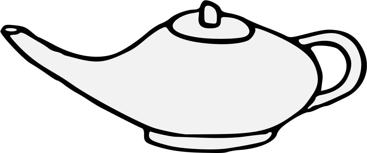 Arabian Lamp Clipart (1293x573), Png Download