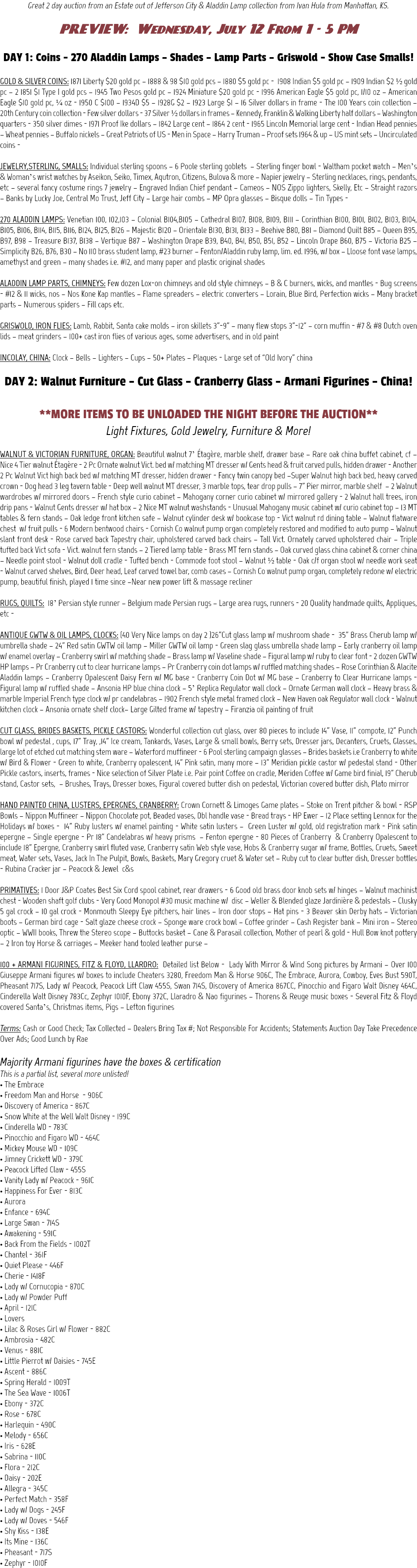 Great 2 Day Auction From An Estate Out Of Jefferson - Alphabetized Bible Clipart (941x3540), Png Download