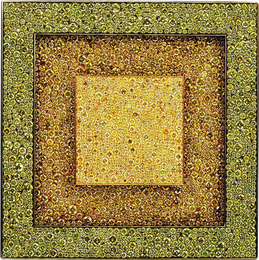 High Jewellery Pendant Yellow Sun Kaleidoscope Qx4 - Art Clipart (1000x1000), Png Download