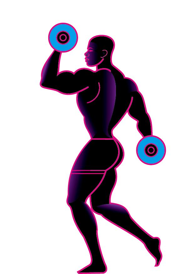 Weight Training Olympic Weightlifting Silhouette Physical - Homem Levantando Peso Png Clipart (603x874), Png Download