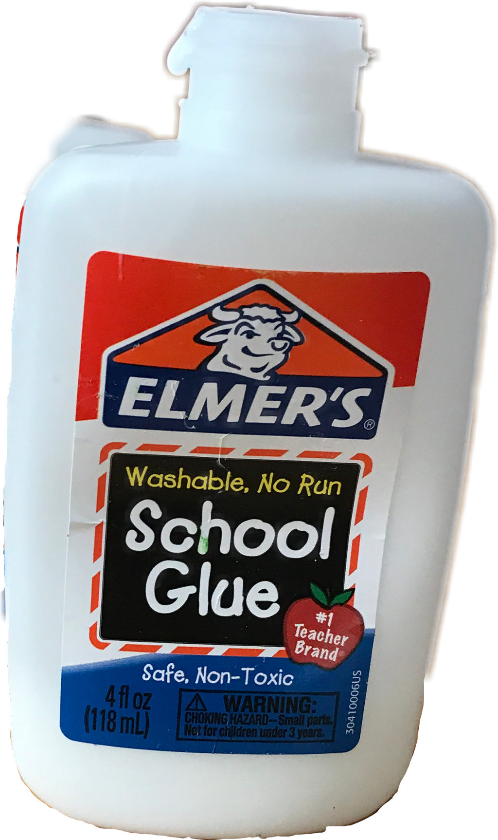 #elmers #glue #freetoedit - Bottle Of Elmer's Glue Clipart (1024x1725), Png Download