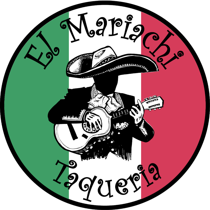 Dead Mariachi Calavera Mexican Guitar Black & White - El Mariachi Taqueria Clipart (798x800), Png Download