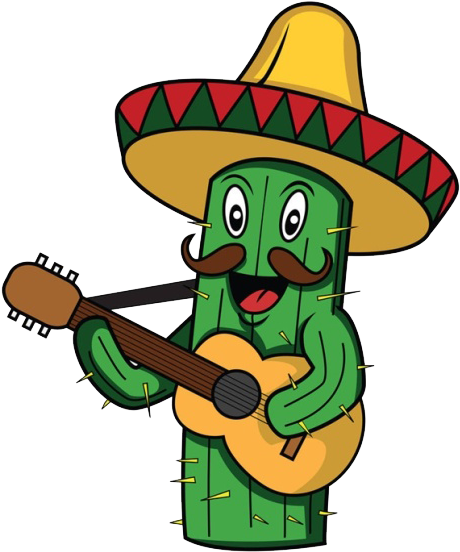 El Ranchero Taqueria Food Keyport New Jersey - Cactus Fiesta Clip Art - Png Download (516x600), Png Download