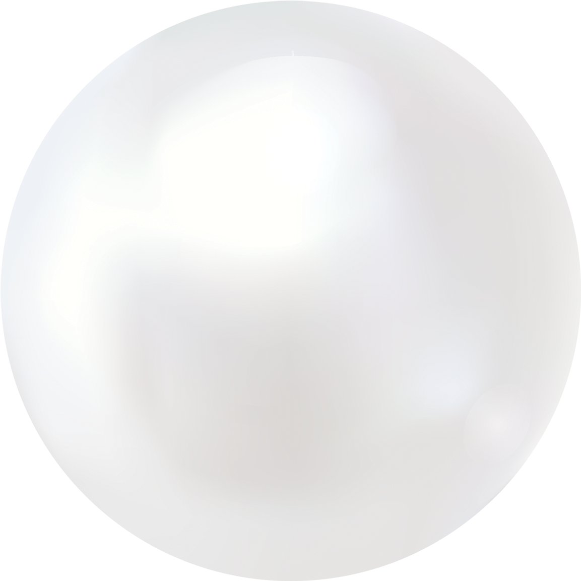 White Pearl Circle Clipart Large Size Png Image PikPng