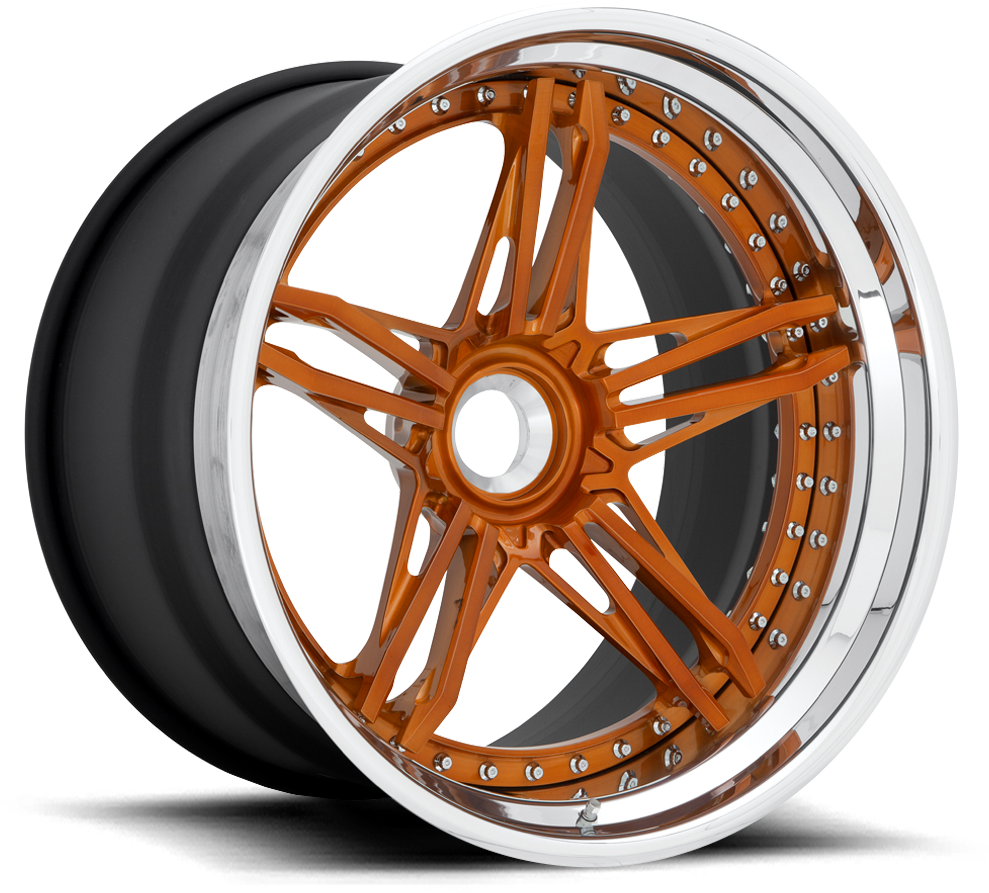Rotiform Ara 3-piece Forged Wheel - Rotiform Ara Clipart (1000x1000), Png Download