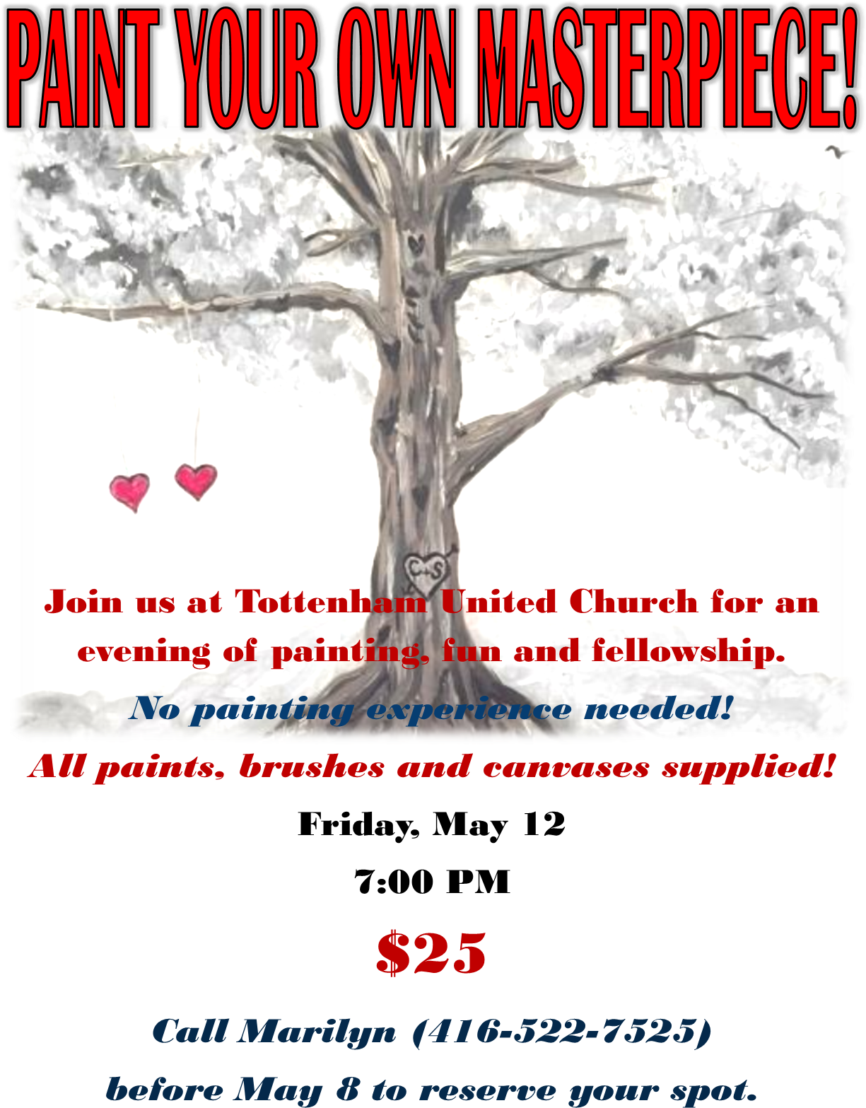 Tottenham Ucw - Poster Clipart (1224x1585), Png Download