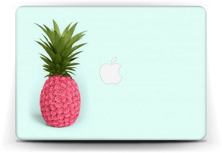 Pineapple Rose Skin Macbook Air 13” - Pineapple Clipart (800x562), Png Download