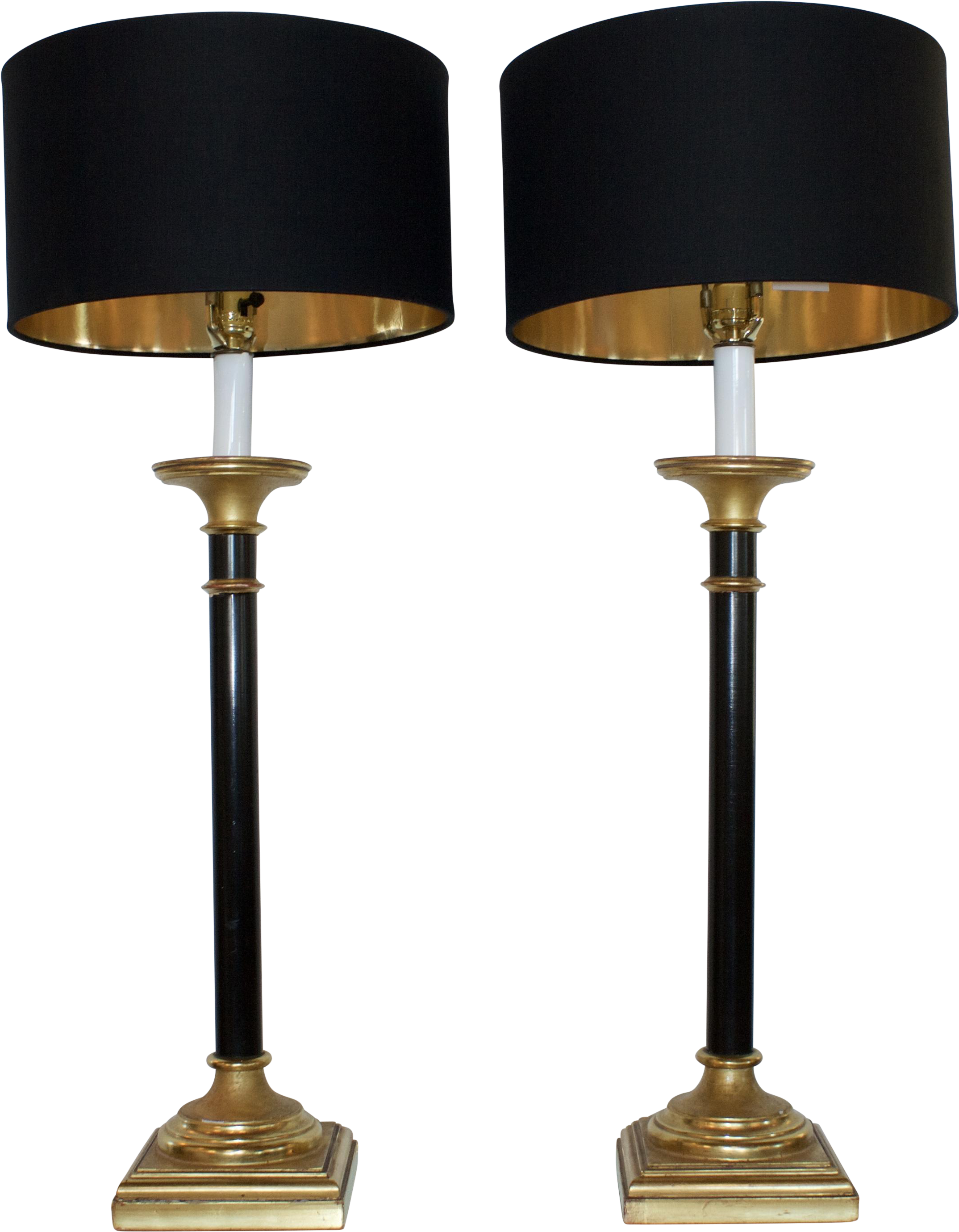 Png Free Library Vintage Curry Buffet Lamps A Pair - Lamp Clipart (2383x3061), Png Download