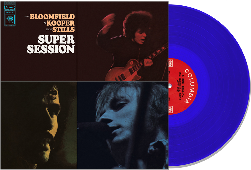 Bloomfield, Mike - Super Session - Colored Vinyl - - Mike Bloomfield Al Kooper Stephen Stills Clipart (900x900), Png Download
