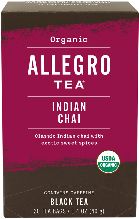 Organic Indian Chai - Box Clipart (533x1024), Png Download