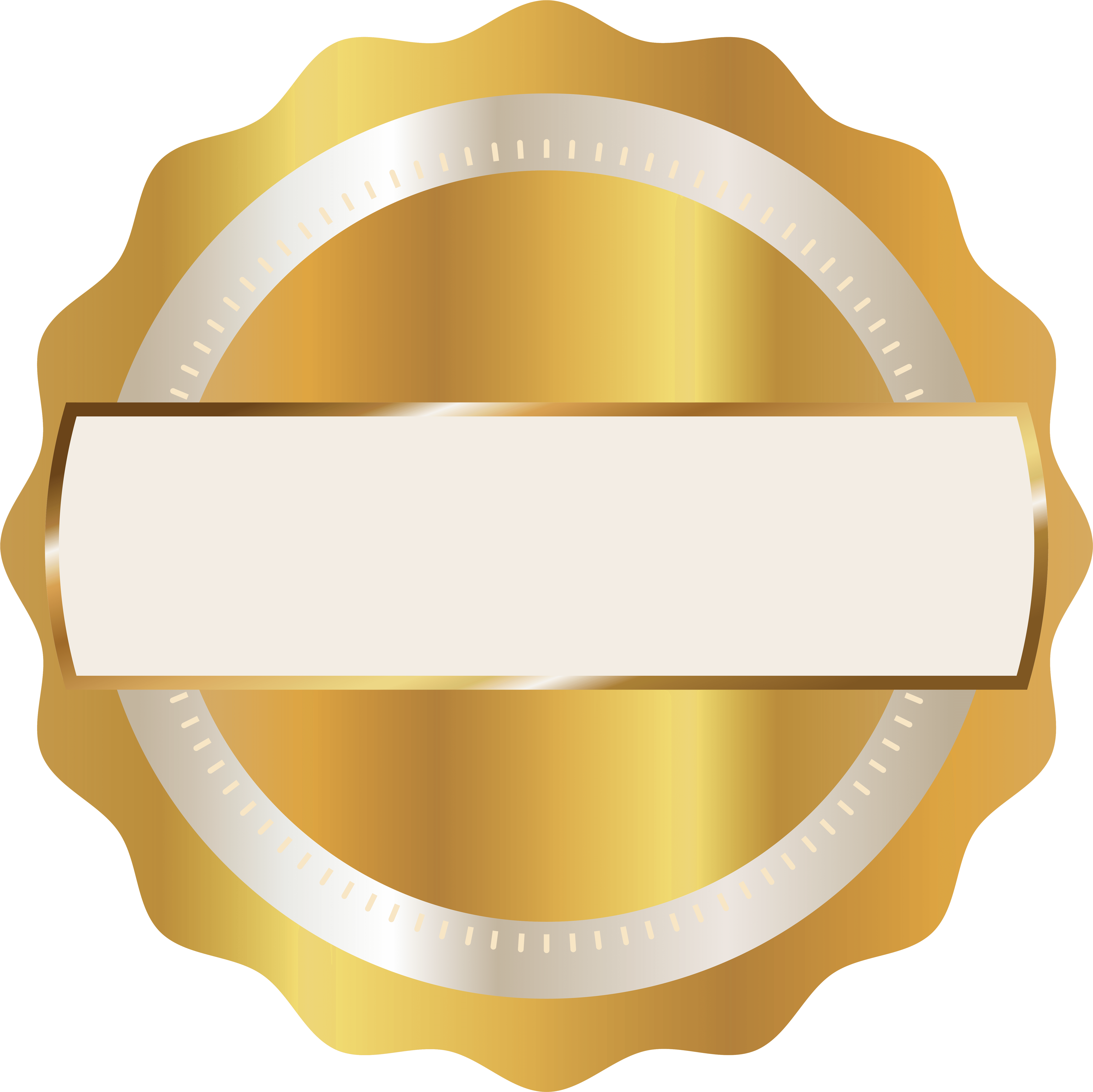Gold Seal Badge Png Clipart Image - Badge Png Clipart Transparent Png (4977x4976), Png Download
