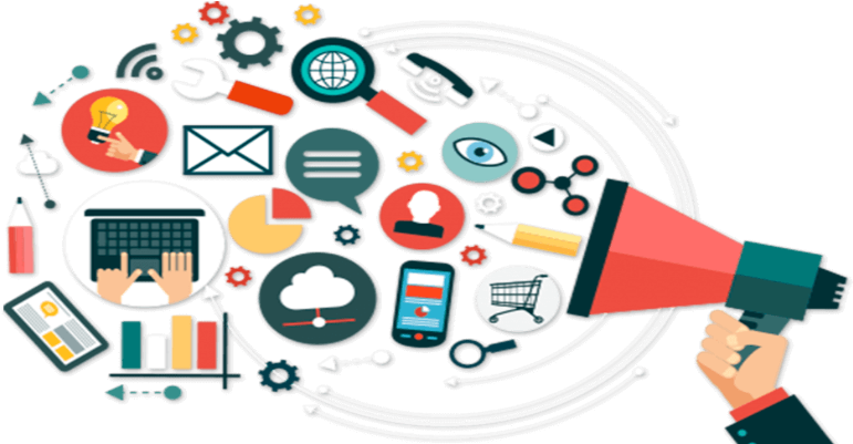 Promocion Marketing Png - Png Background Digital Marketing Clipart (800x400), Png Download