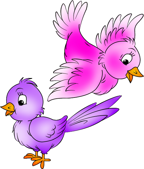 Cute Birds Cartoon Clip Art Images All - Cartoon Image Of Birds - Png Download (600x600), Png Download