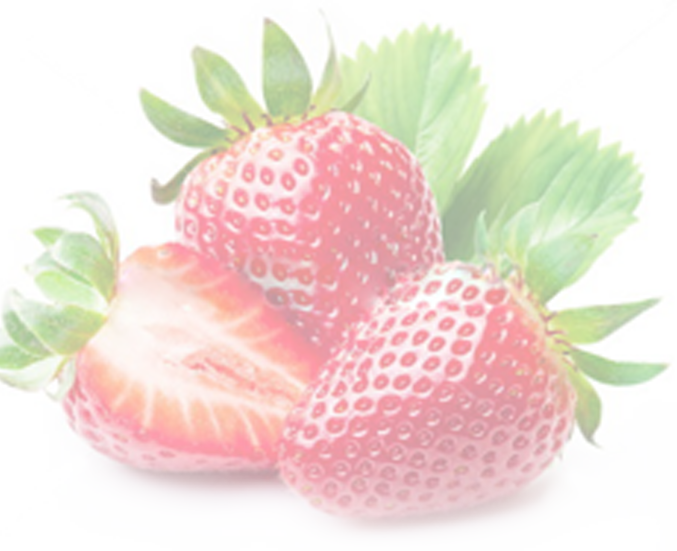 Early Varieties - Punnet Of Strawberries Png Clipart (677x551), Png Download