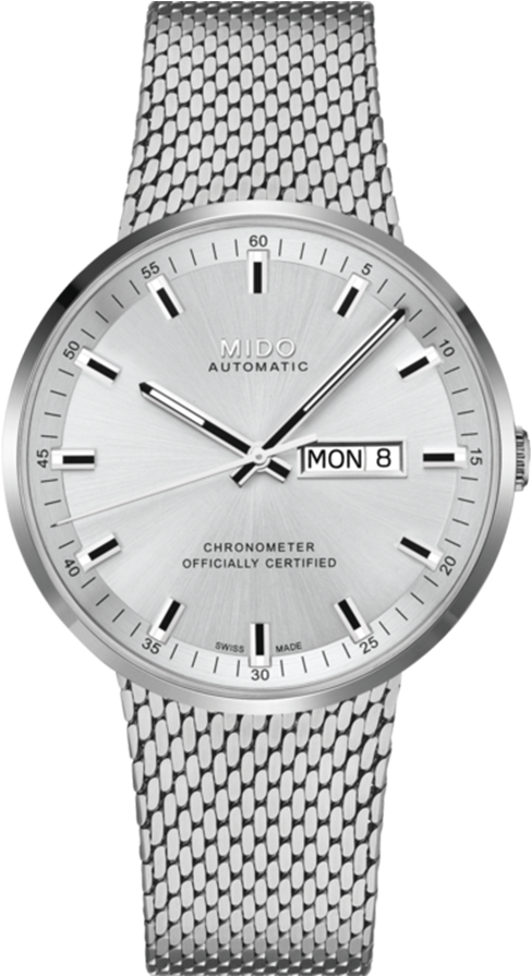 Satinada Con Efecto Rayos De Sol Y El Brazalete De - Mido Commander Clipart (800x970), Png Download