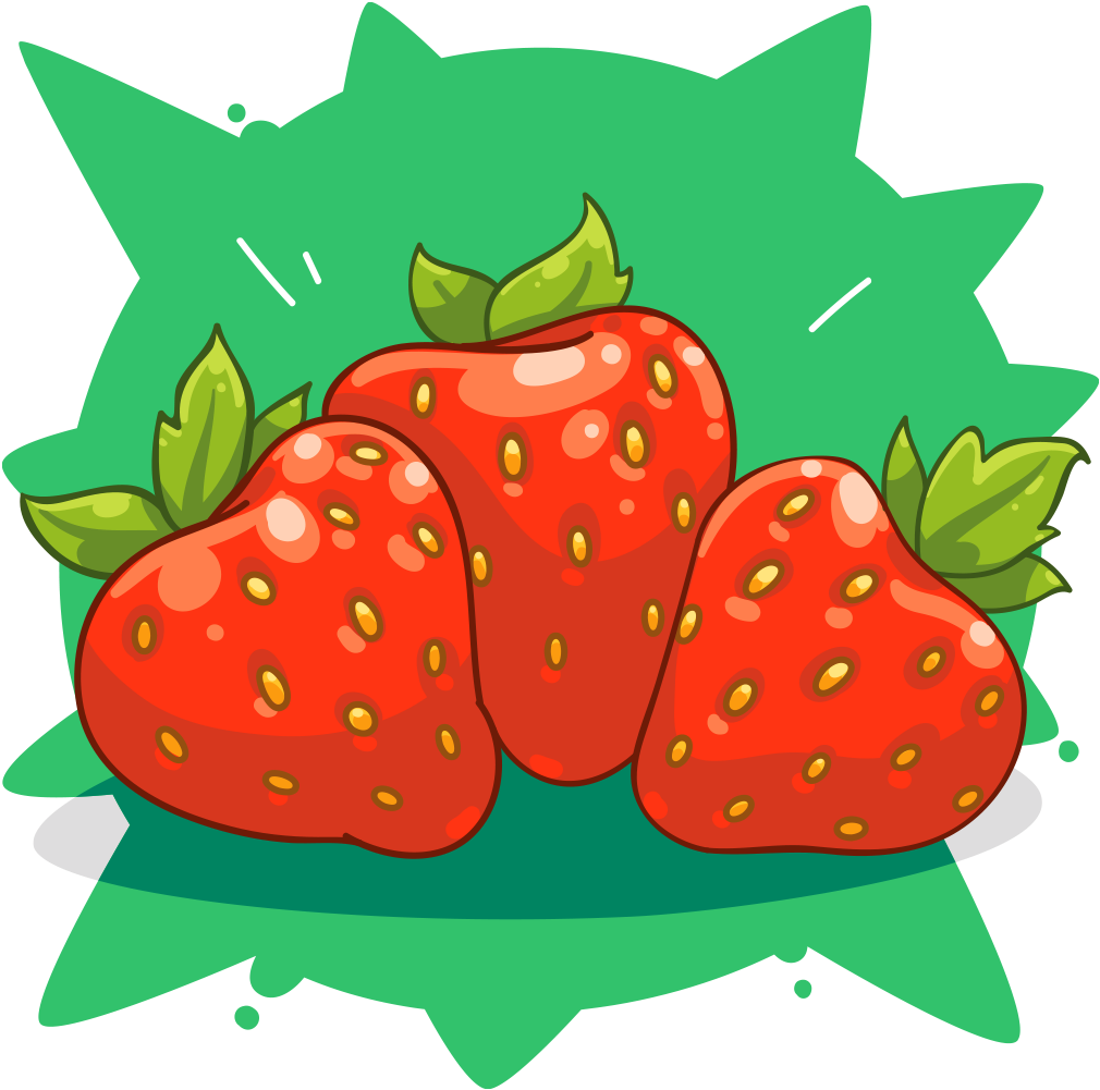 Strawberries - Strawberry Clipart (1024x1024), Png Download