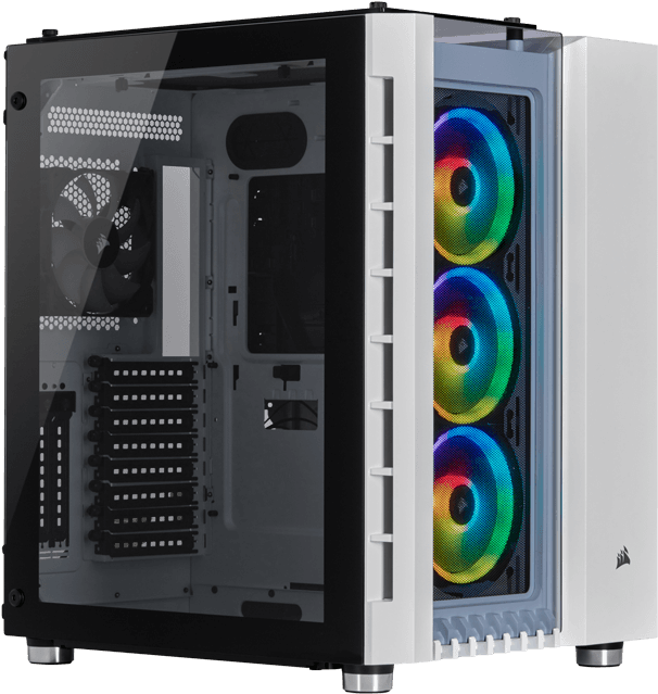 Crystal Series 680x Rgb Tempered Glass, No Psu, E-atx, - Corsair Crystal Series 680x Rgb Clipart (700x700), Png Download