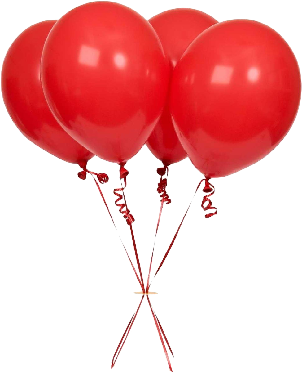 Balloon Box, Wine Glass, Balloons - Balloon Clipart (1043x1218), Png Download