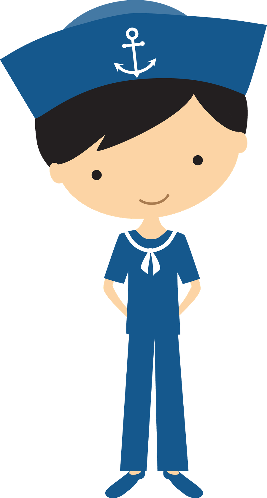 Marinero Png - Sailor Clipart Transparent Png (900x1680), Png Download