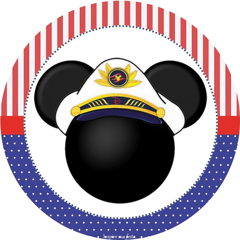 Imágenes De Mickey Marinero Con Fondo Transparente, - Etiquetas De Mickey Marinero Clipart (827x827), Png Download