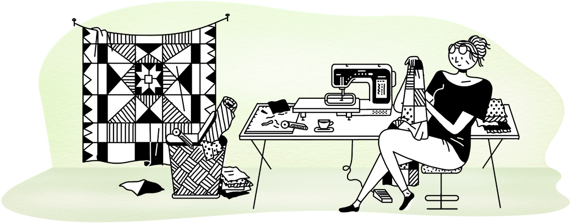 Home > Quilting > Magnetic Quilted Tic Tac Toe Board - Computer Desk Clipart (1152x504), Png Download