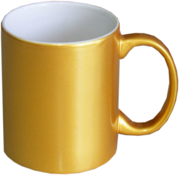 Taza Dorada - Taza Dorada Para Sublimar Clipart (650x650), Png Download